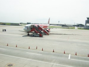 エアアジアの飛行機