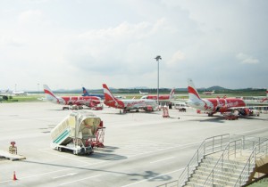 エアアジアの飛行機