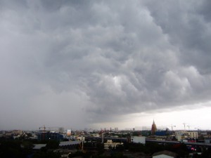 バンコクの空