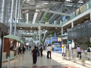 スワンナプーム国際空港ロビー