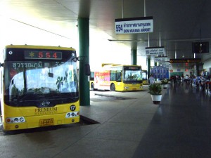 スワンナプーム国際空港バス乗り場