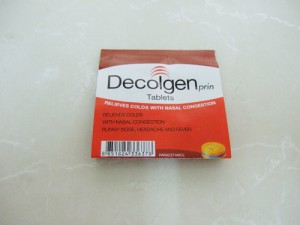 タイの薬 Decolgen