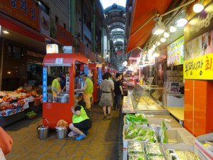 釜山の市場