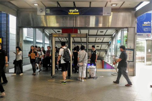 バンコクMRT地下鉄「スクンビット駅」